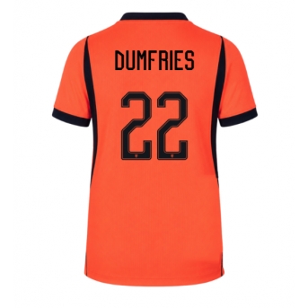 Billige Fotballdrakt Nederland Denzel Dumfries #22 Replika Hjemmedrakt VM 2026 Kortermet
